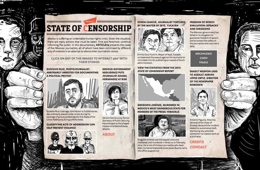 Mexico: ARTICLE 19 launches State of Censorship to mark Impunity Day - Media