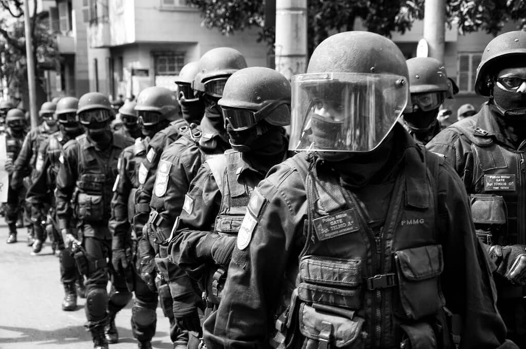 A Artigo 19 cobra a regulamentação das polícias durante os protestos na Copa Do Mundo - Civic Space