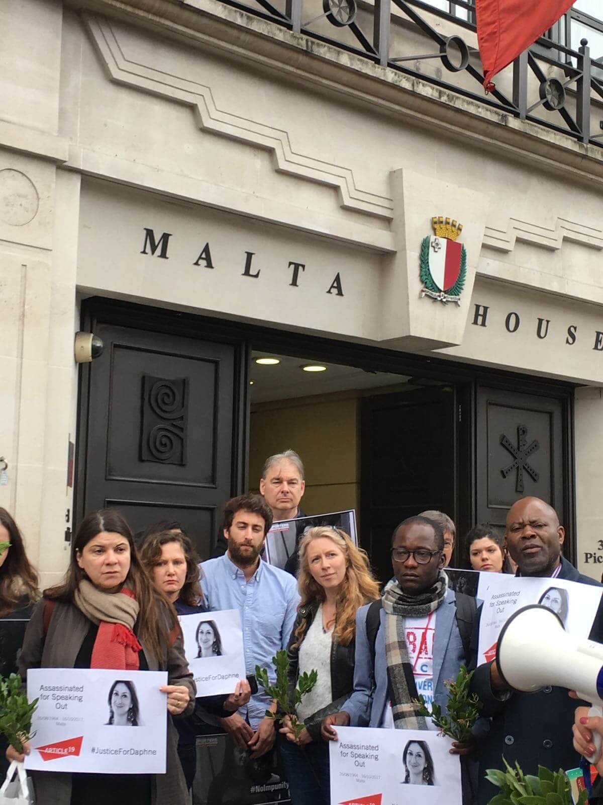 Six months on, London NGOs renew calls for justice for murder of Daphne Caruana Galizia - Protection