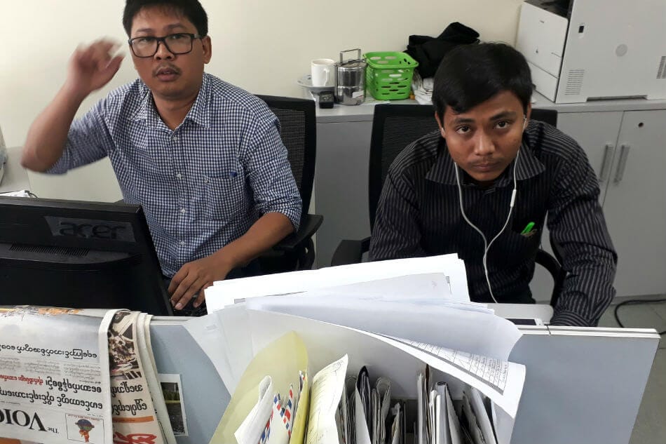 Myanmar: Reuters journalists convicted for role in uncovering massacre by state security forces, sentenced to seven years’ imprisonment - Civic Space