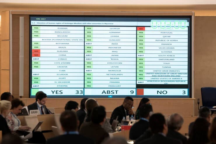 Free speech at the UN HRC: Mapping State support for freedom of expression