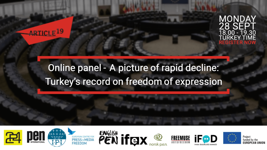 A picture of rapid decline: Turkey’s record on freedom of expression – Online Panel - Protection