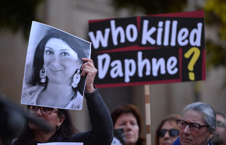 Malta: Media freedom groups call for justice for Daphne Caruana Galizia and press safety - Protection