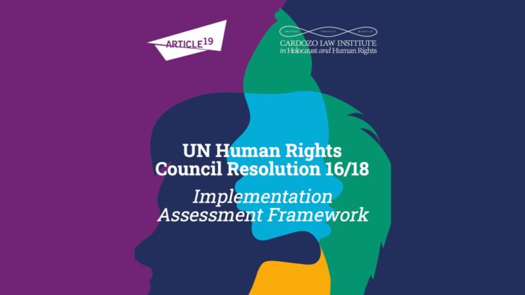 UN HRC Resolution 16/18 Implementation Assessment Framework