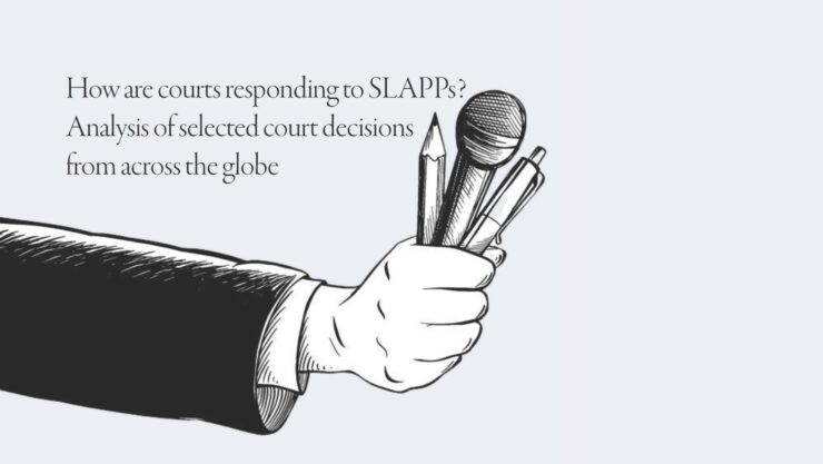 Global report launch: How are courts responding to SLAPPs?